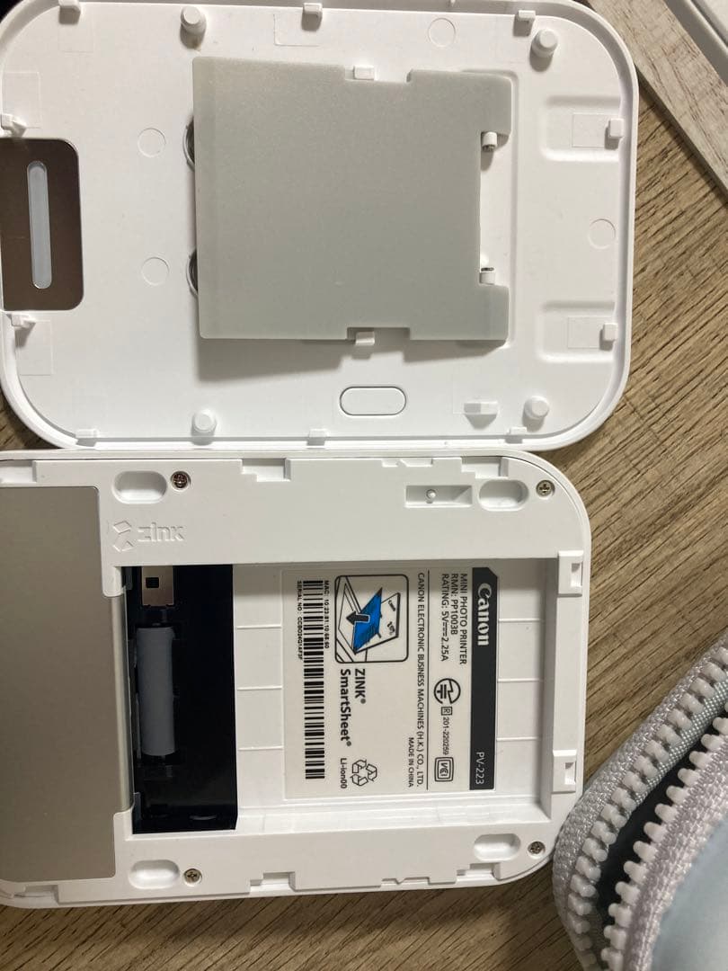 Canon iNSPiC ミニフォトプリンター　pv-223 白