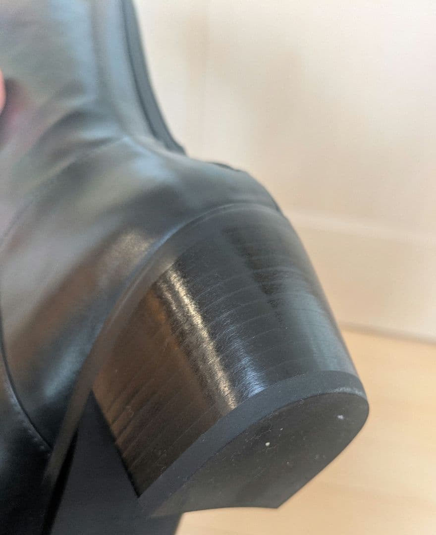 オデットエオディール　SLバックファスナー ロングブーツ50