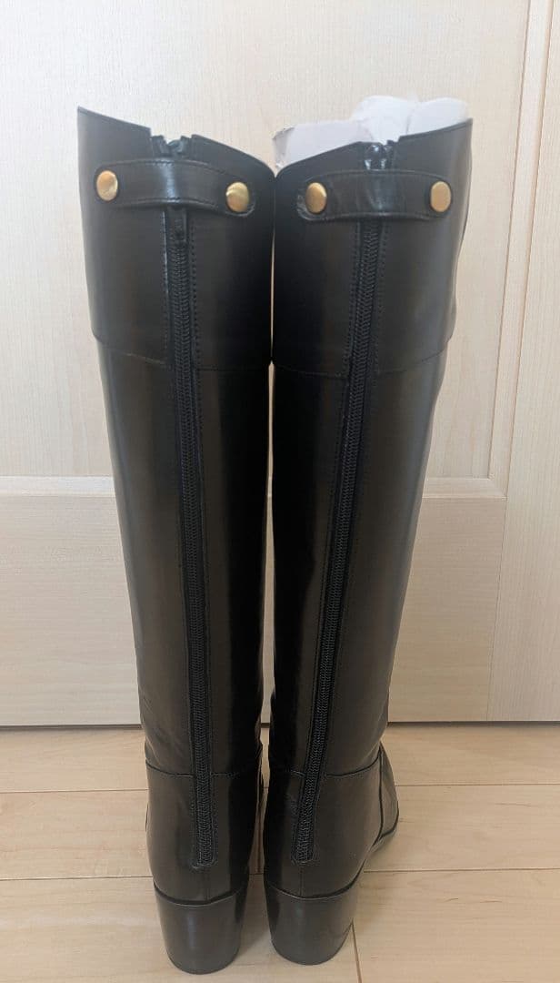 オデットエオディール　SLバックファスナー ロングブーツ50