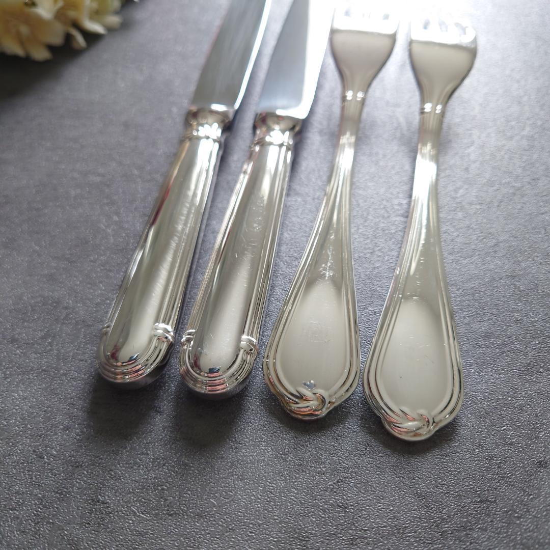 希少 美品 クリストフル オセアナ デザート ナイフ フォーク 4点