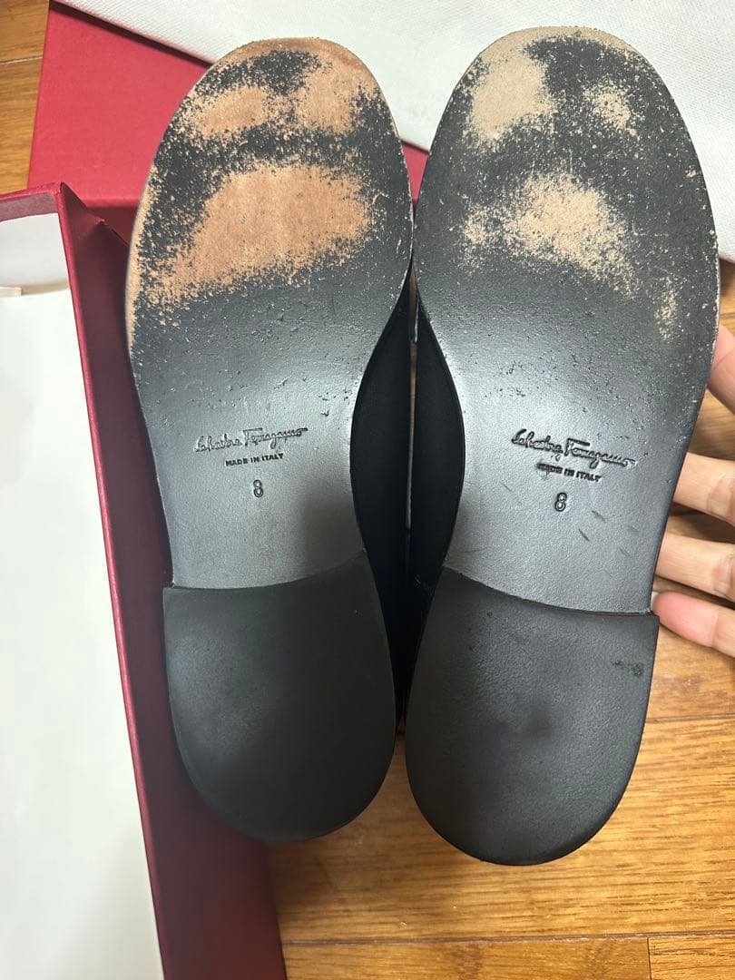 美品　定価126,500円ドゥロワー drawer 購入　フェラガモ　ローファー