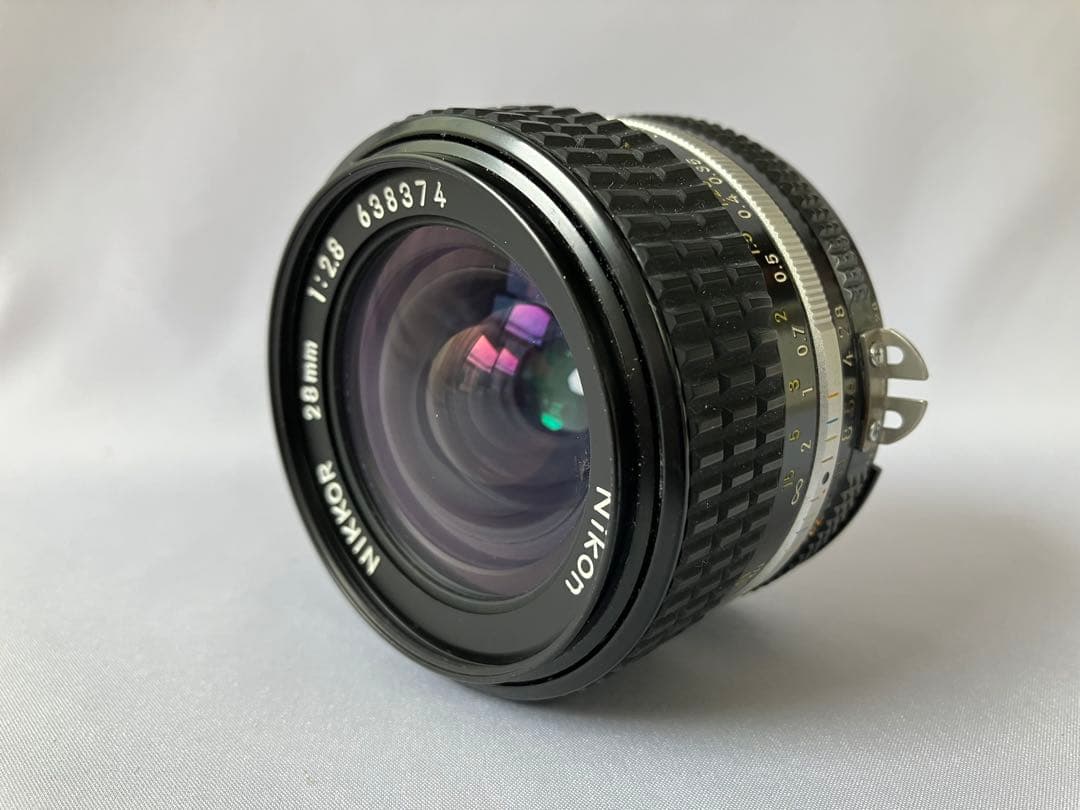 【美品】ニコン　Ai-s 28mm f/2.8 単焦点レンズ