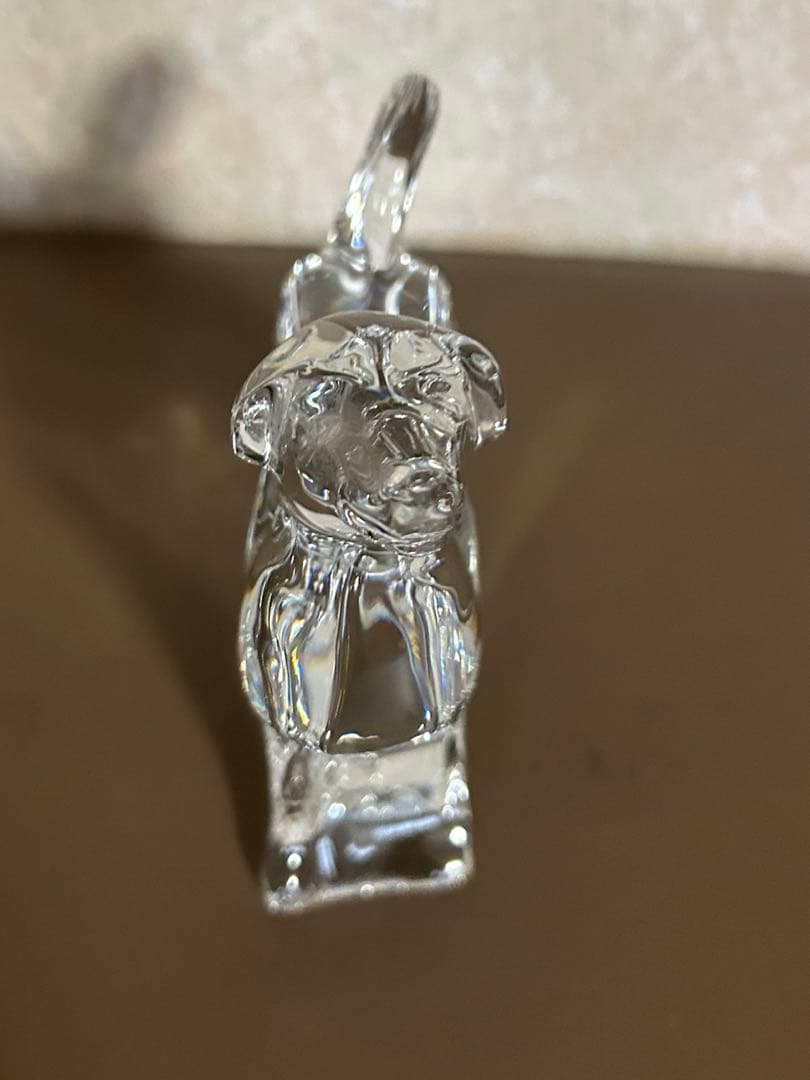 バカラの干支シリーズ犬の置物