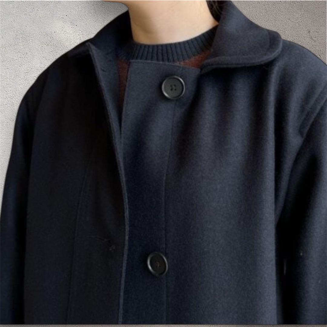 MHL.マーガレットハウエルMILITARY MELTON コート　定価9.3万