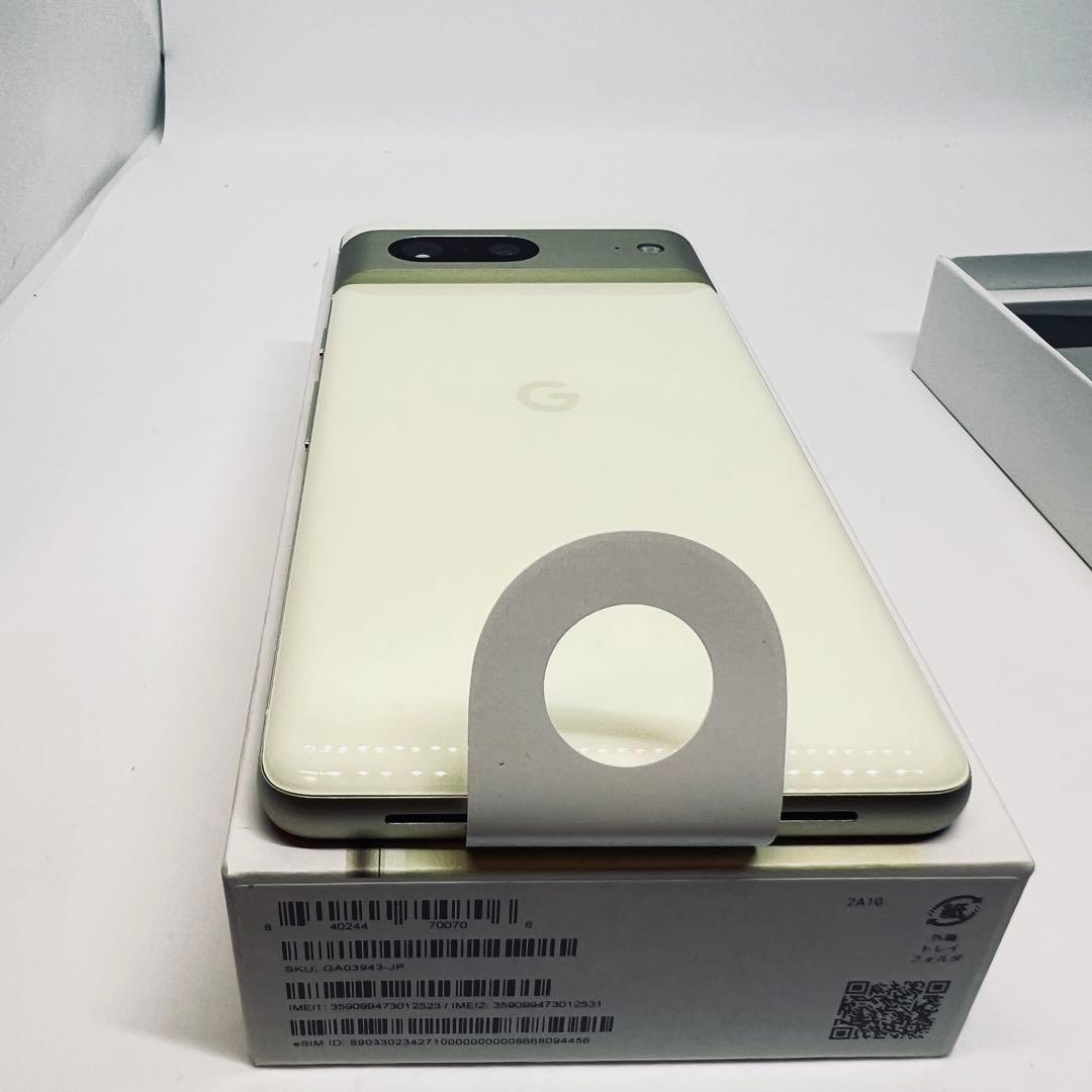 【未使用 交換品】 Google Pixel 7 レモングラス 本体 付属品