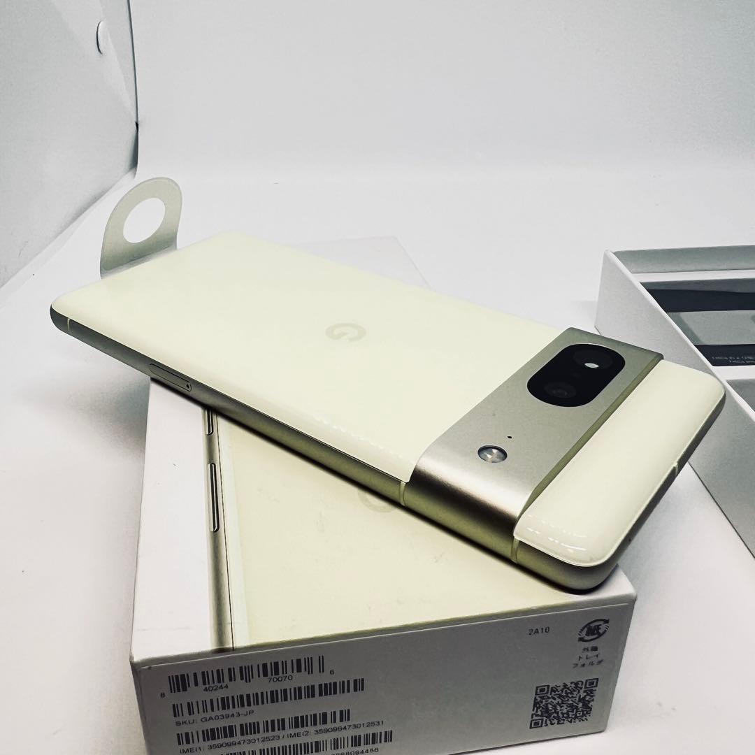 【未使用 交換品】 Google Pixel 7 レモングラス 本体 付属品