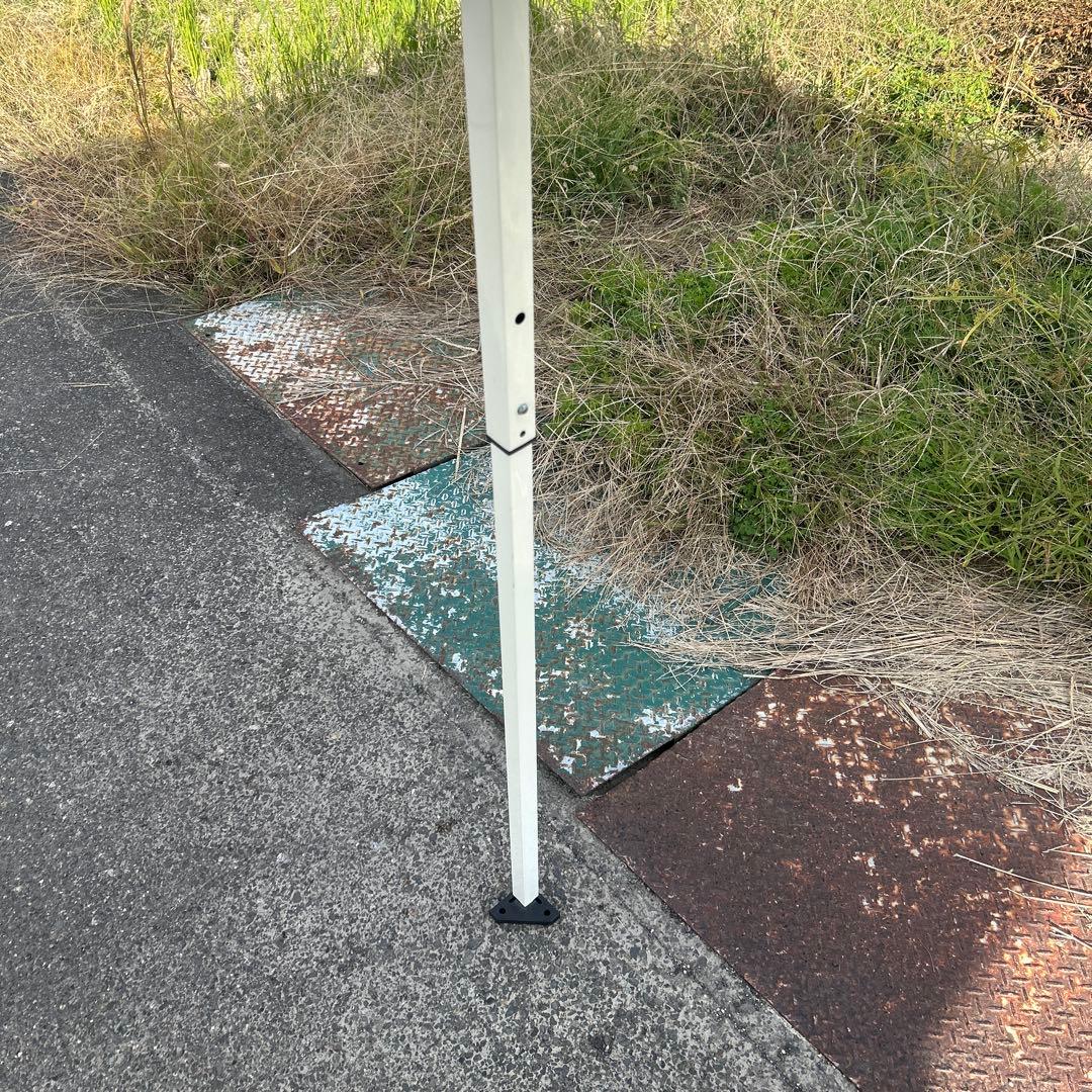 FIELDOOR タープ ワンタッチテント3mx3m グリーン　収納バッグ付