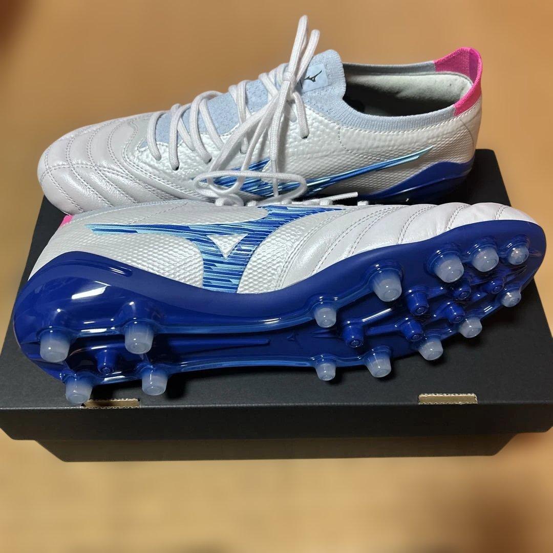 週末　完売品ラスト1足のみ　ミズノモレリアネオⅣβ AG 人工芝25cm 日本製