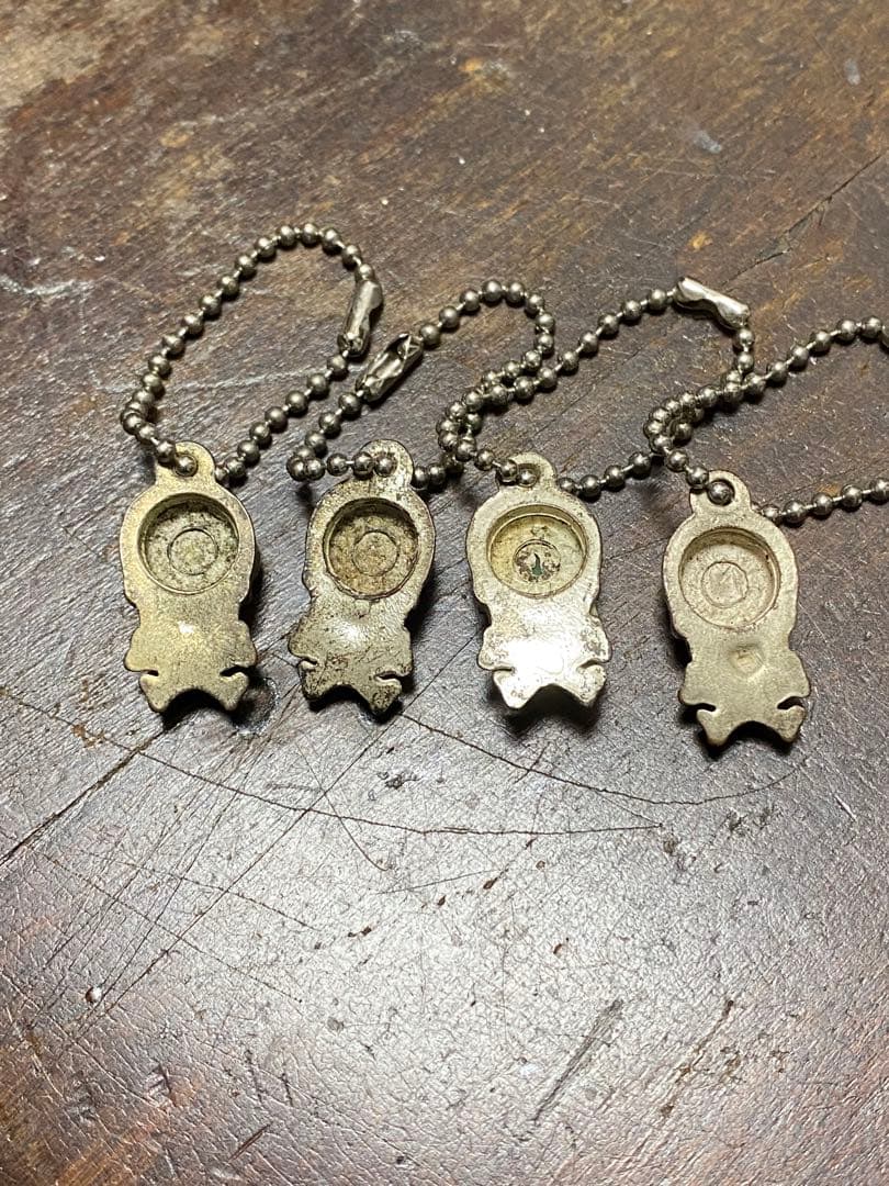 40s'50s'ビンテージ スカルキーホルダー セット 古着バイカーロカビリー