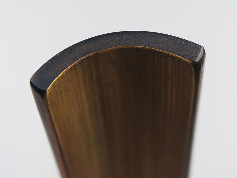 【竹】　★ 竹木 唐竹彫山水紋腕枕 ★　落款有　老松隠士 彫刻文様　文房珍玩