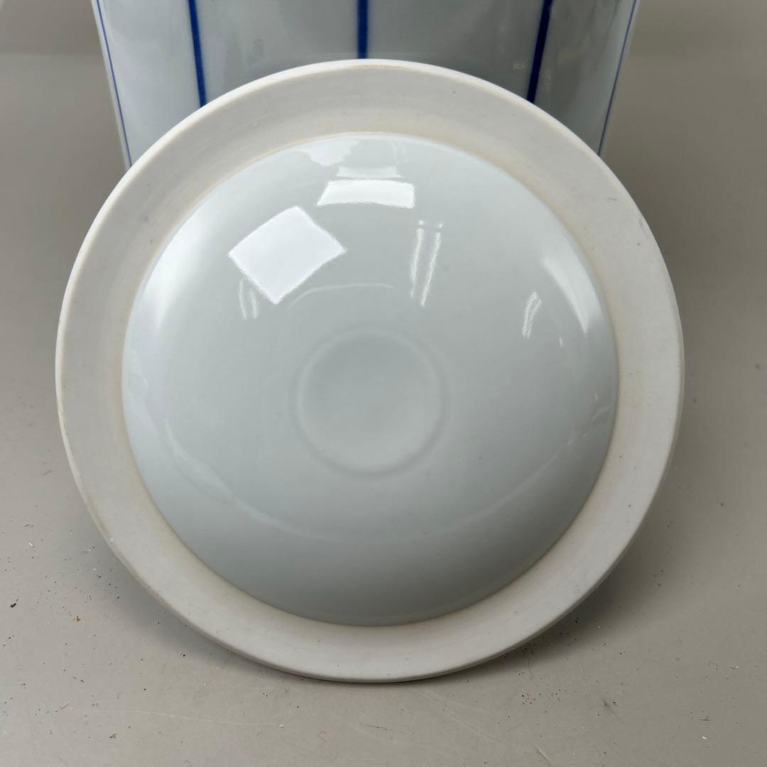 B022祥堂 青白磁 水差し 木箱付き