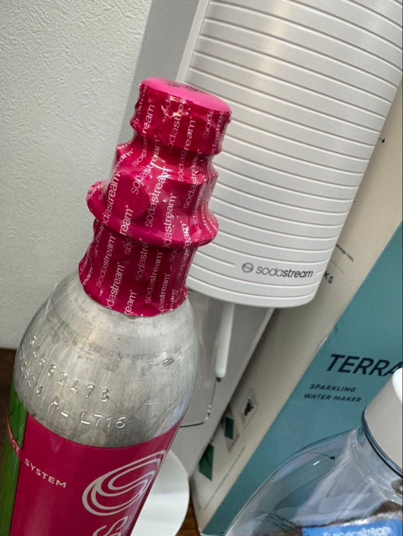 新品未使用 SodaStream TERRA 白