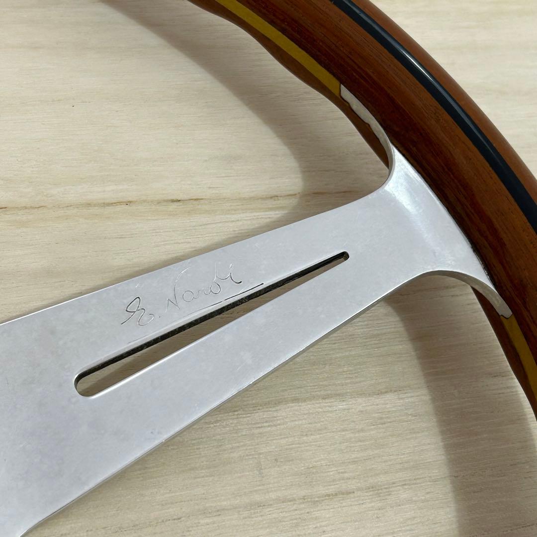 ナルディ クラシック ウッドステアリング 36.5パイ 当時物　正規品