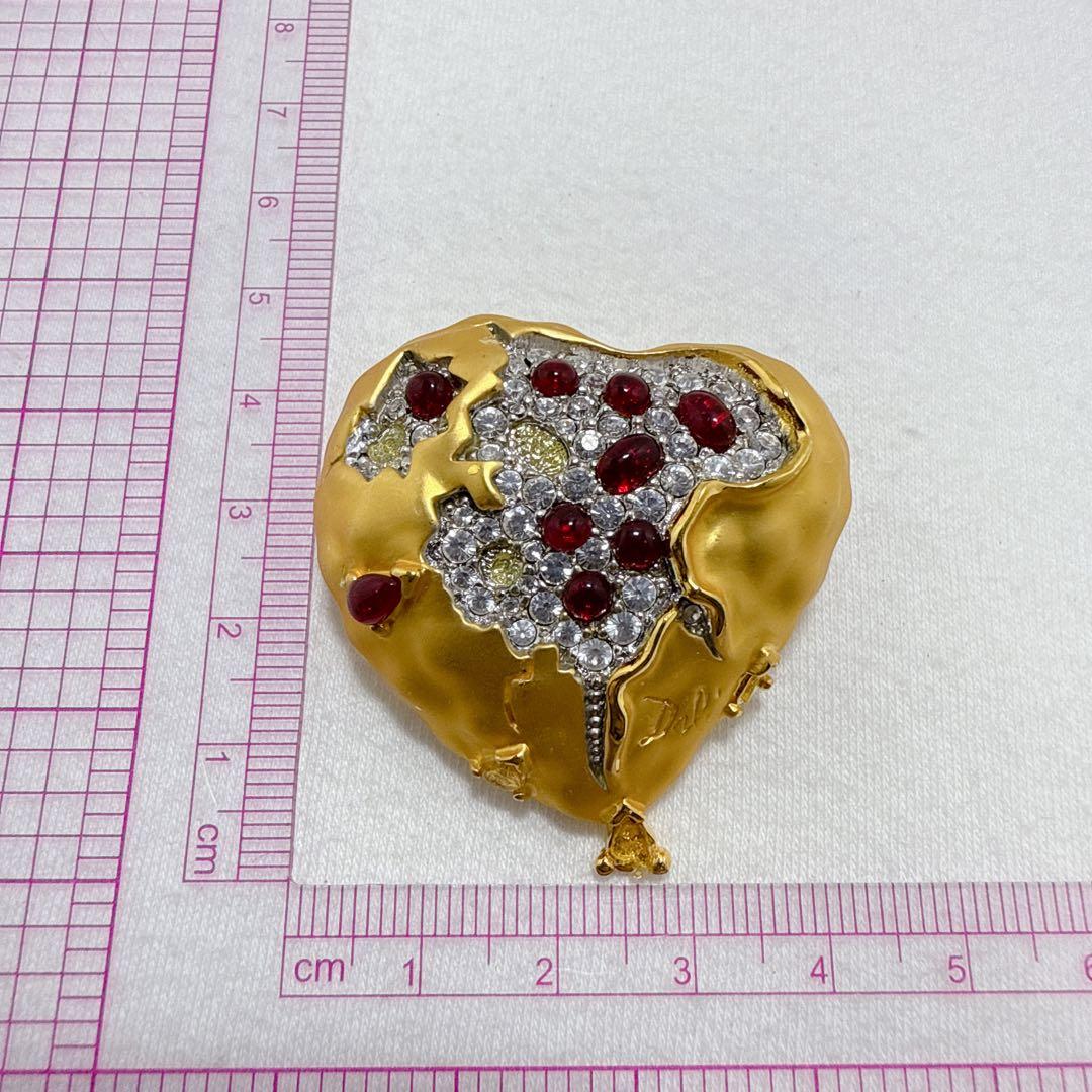 訳アリ DALI JOIES サルバドール ダリ ゴールドカラー ブローチ