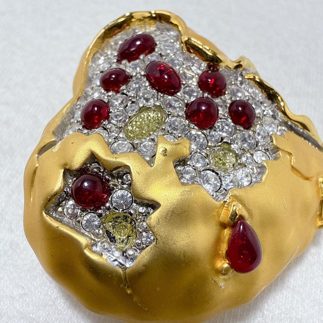 訳アリ DALI JOIES サルバドール ダリ ゴールドカラー ブローチ