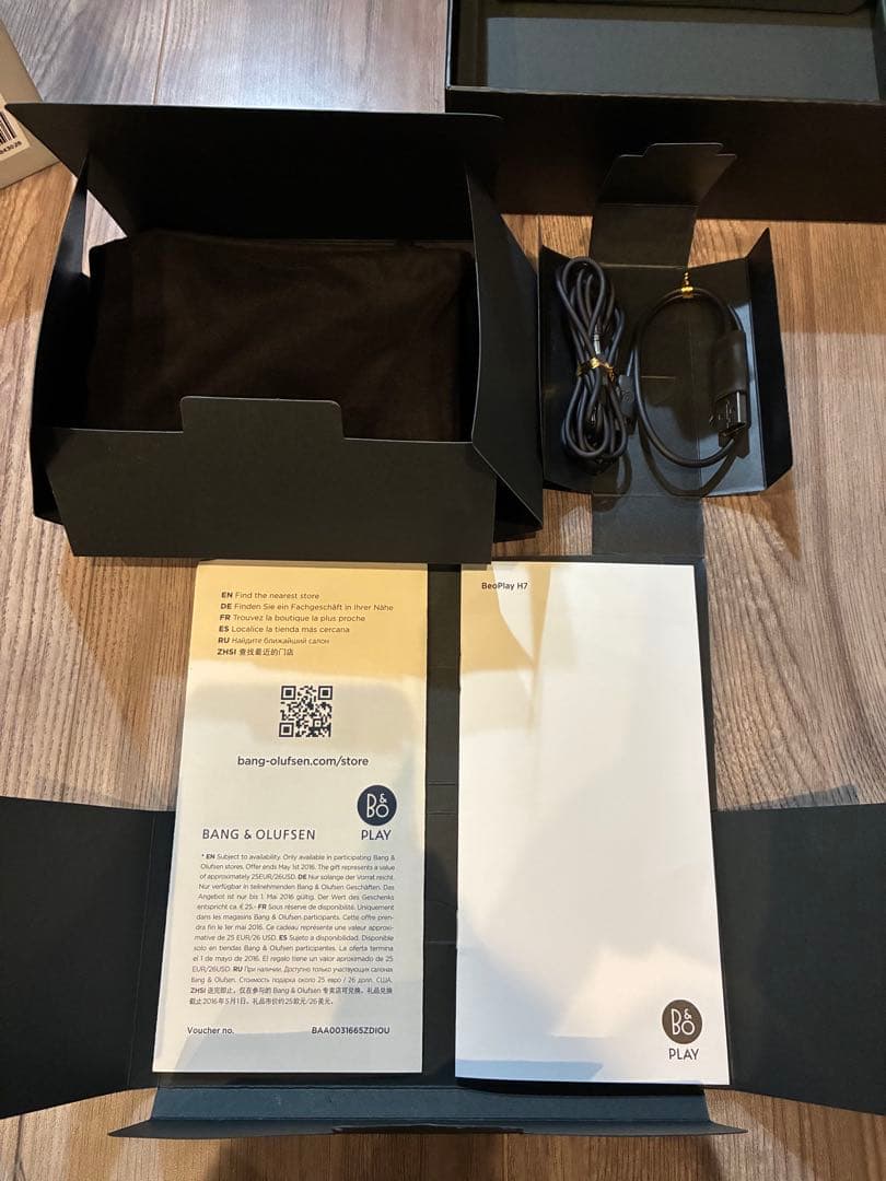 【美品】BANG&OLUFSEN Beoplay H7 BLACK フルセット