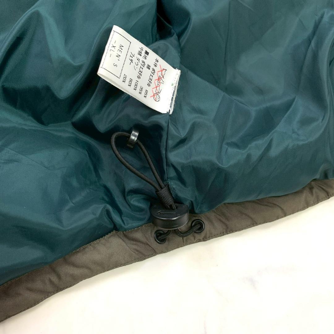 ナイキ 90s 白タグ ダウンジャケット 刺繍ロゴ 肉厚 ヌプシ XL　D487