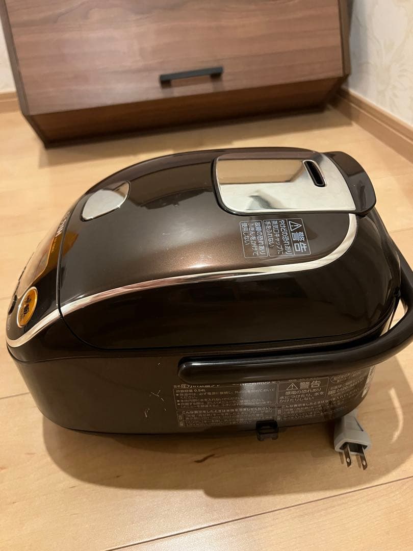 象印炊飯器 3合 極め炊き 圧力IHタイプ 日本製ブラウン NP-RM05-TA