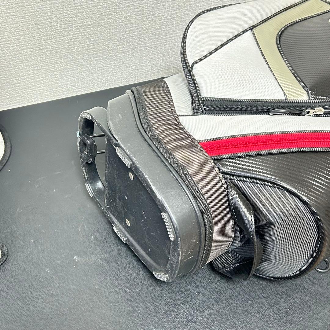 アウディ 純正 キャディバッグ ホワイト×カーボンBK 5分割 希少モデル