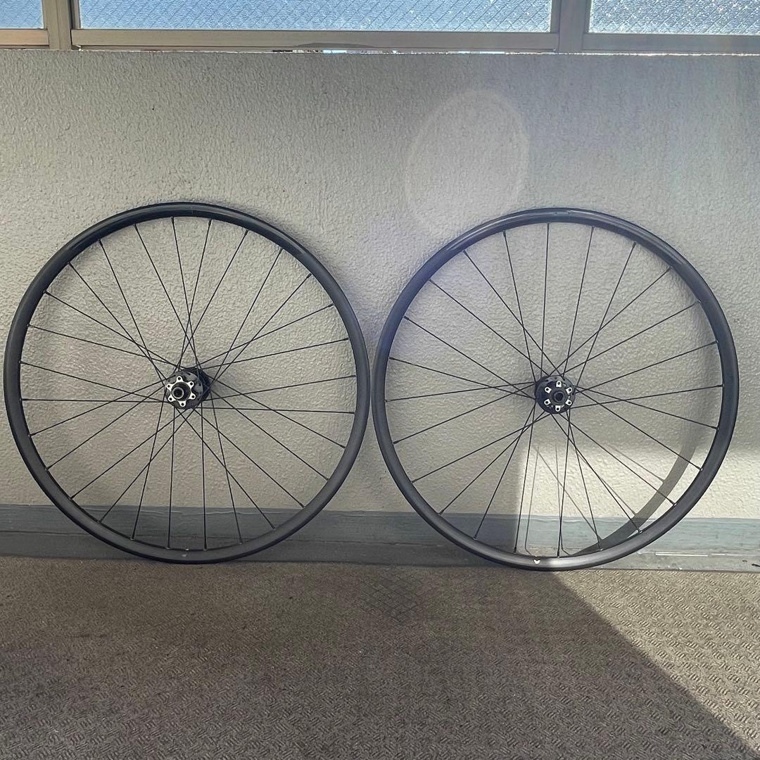 VITUS ホイール前後セット 700Cスルーアクスル ディスクブレーキ用