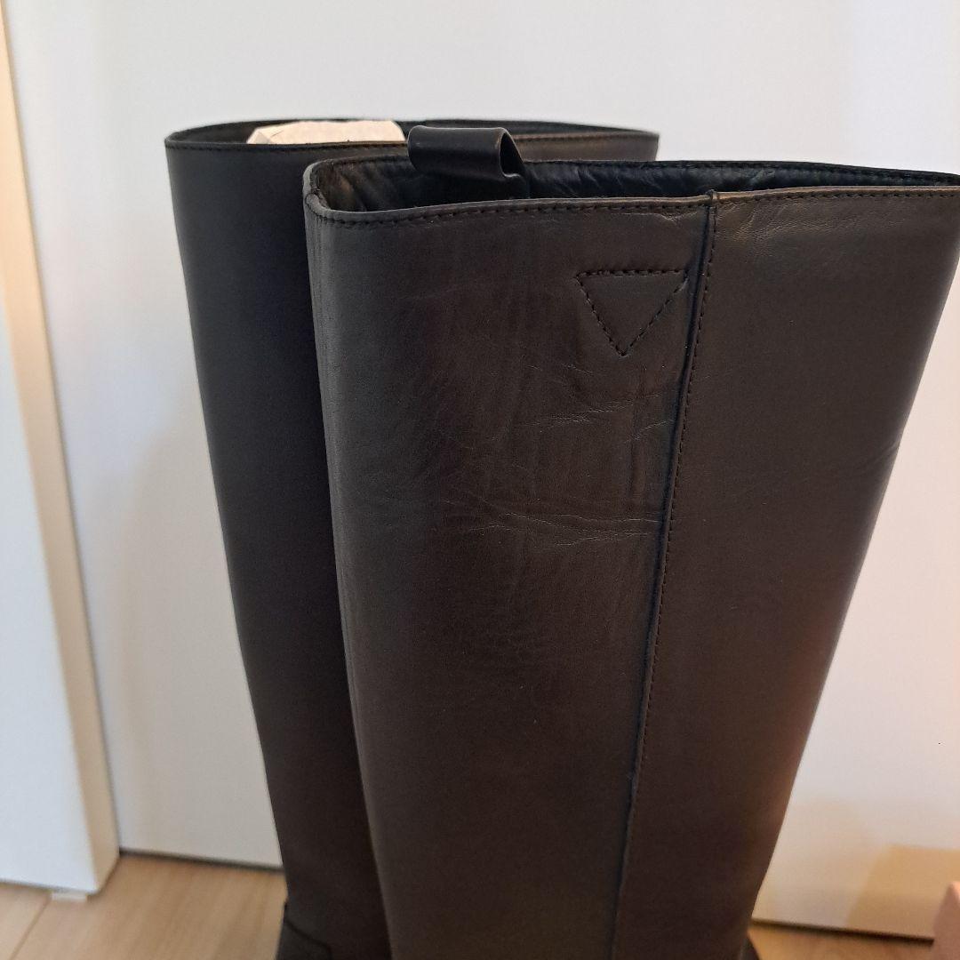 FABIO RUSCONI ブラックロングブーツ　サイズ39
