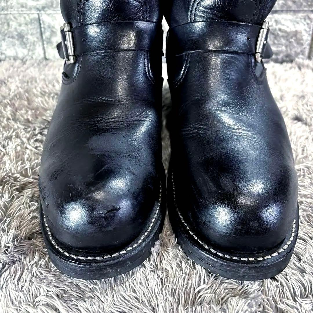 チペワ 1901M87 廃番 エンジニアブーツ USA製 黒タグ ブラック