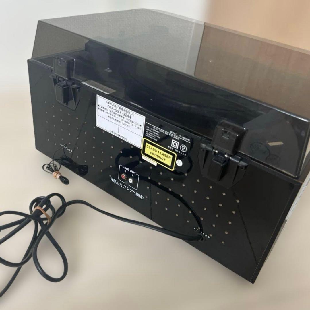 【レンレン様】とうしょうマルチレコードプレーヤーTS-9885PB