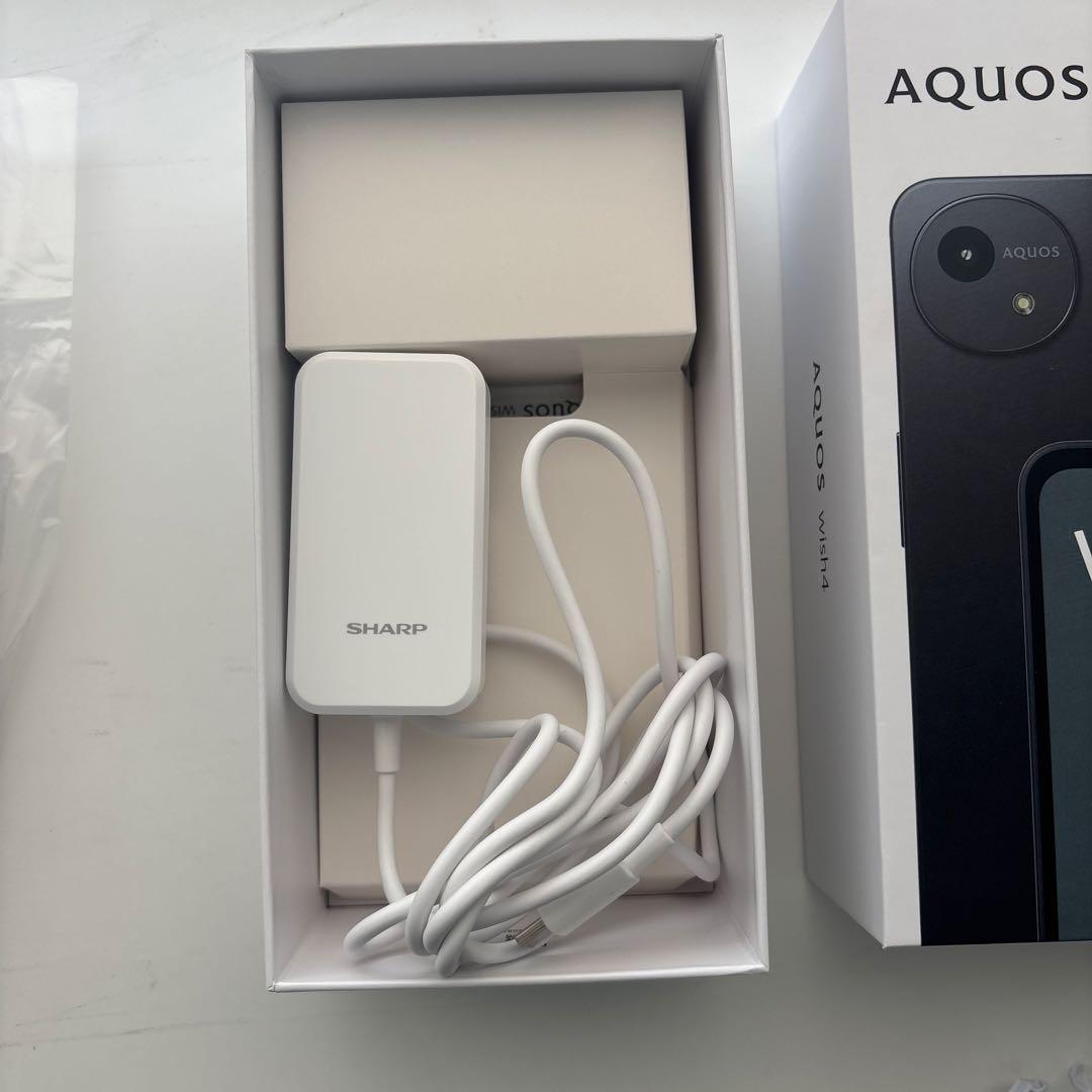 SHARP AQUOS wish ブラック 本体