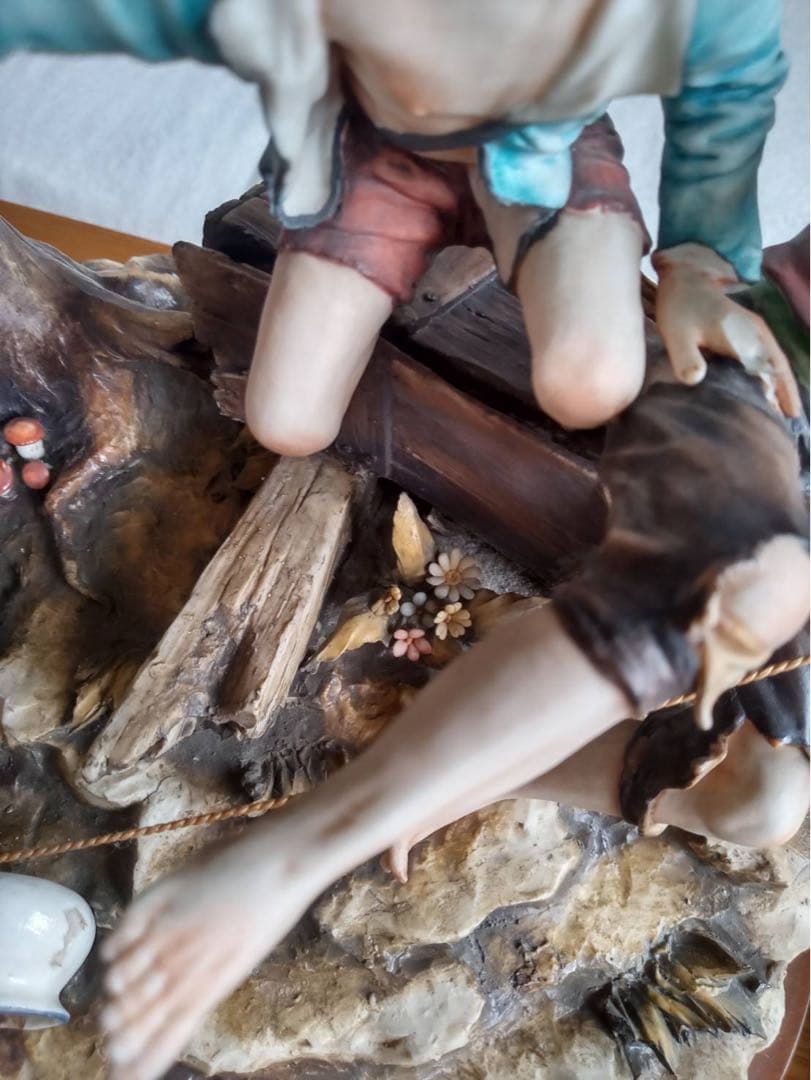 PORCELLANE PRINCIPE カポディモンテ 陶器　特大　美術品