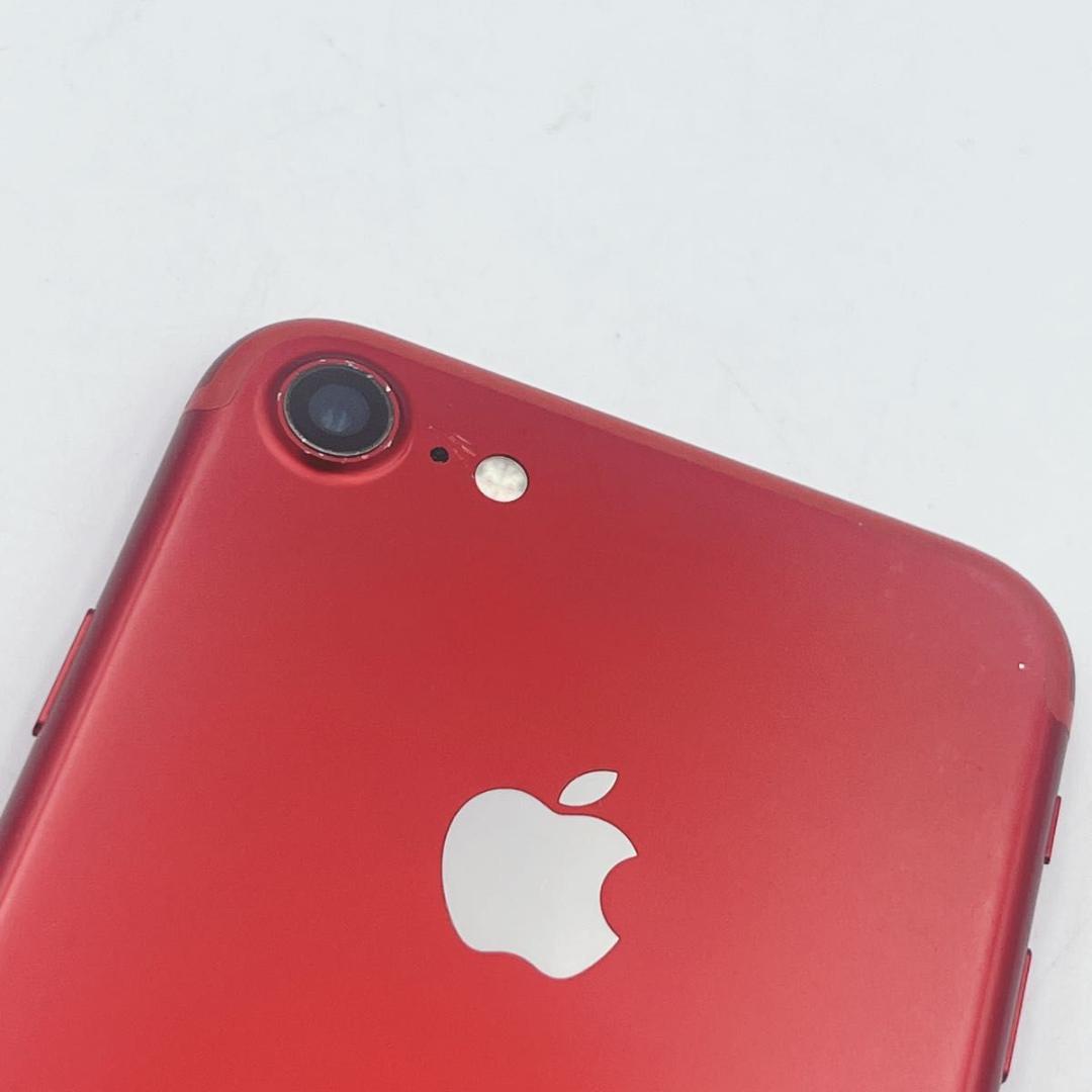 【美品】Appleアップル iPhone7 SIMフリー 128GB 赤 箱付き