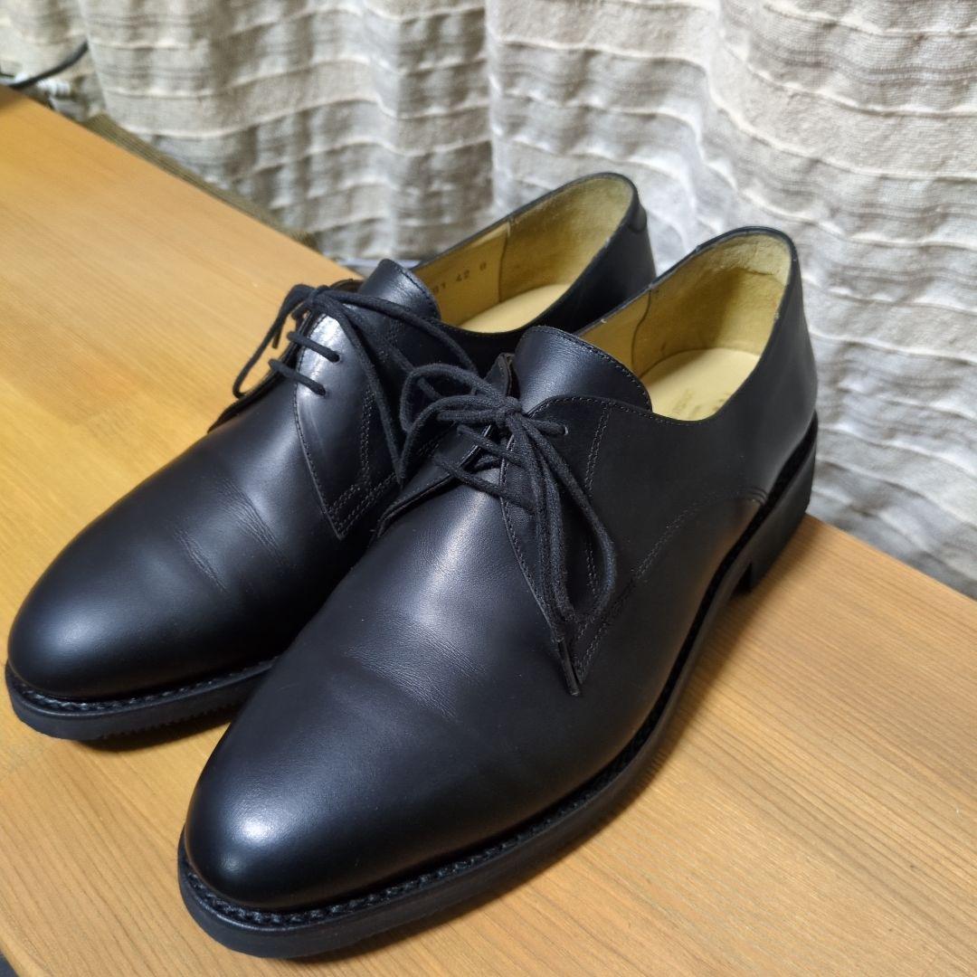 フランス軍　サービスシューズ　オフィサーシューズ　Marbot