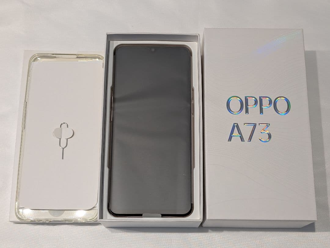 【美品・付属品完備】OPPO A73 ダイナミックオレンジ SIMフリー