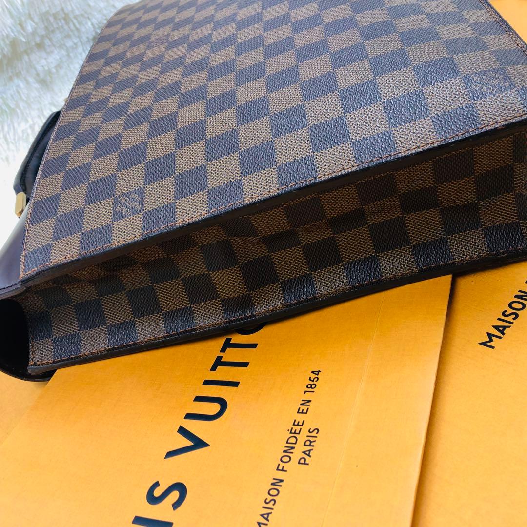 正規品本物✨ルイヴィトン✨ブリーフケース ダミエ アルトナPM エベヌ✨メンズ