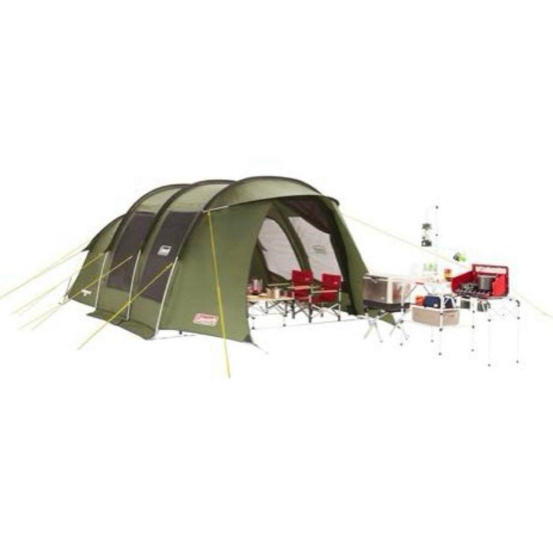 【希少・限定品】Coleman トンネル2ルームハウス LDX オリーブ
