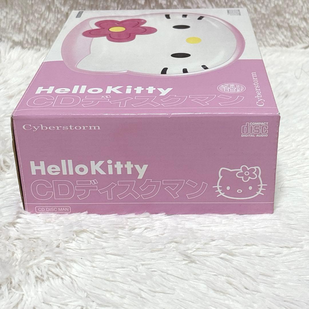 【未使用品級】ハローキティ CDディスクマン CDプレイヤー