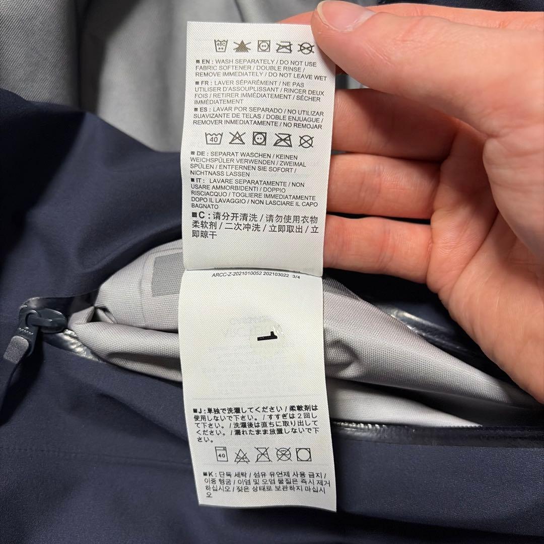 ARC'TERYX BETA JACKET ブラックサファイア S