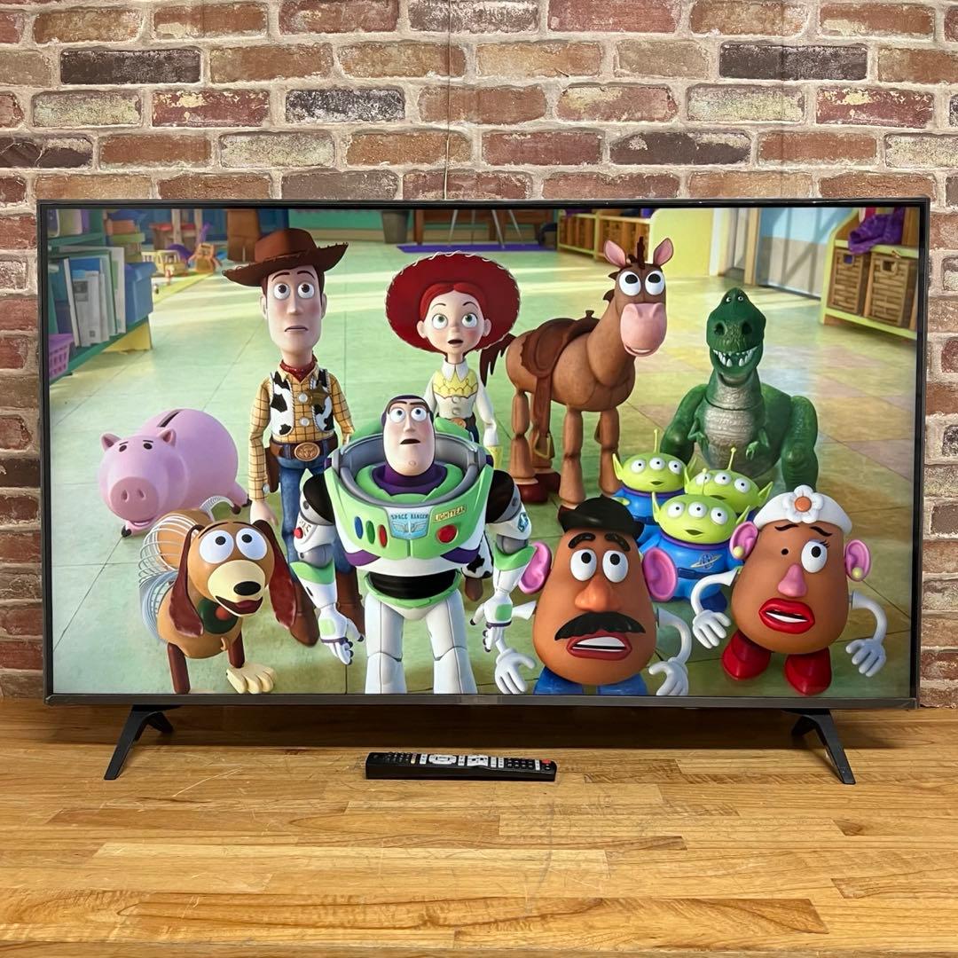 2023年製！LG 50V型 4K液晶テレビ 50UR8000PJB 動画アプリ