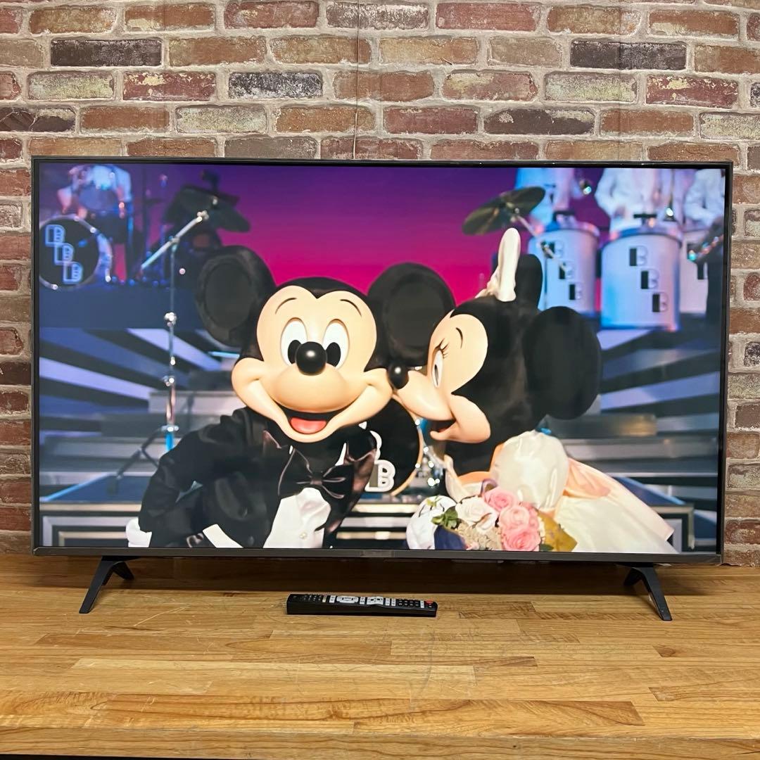 2023年製！LG 50V型 4K液晶テレビ 50UR8000PJB 動画アプリ