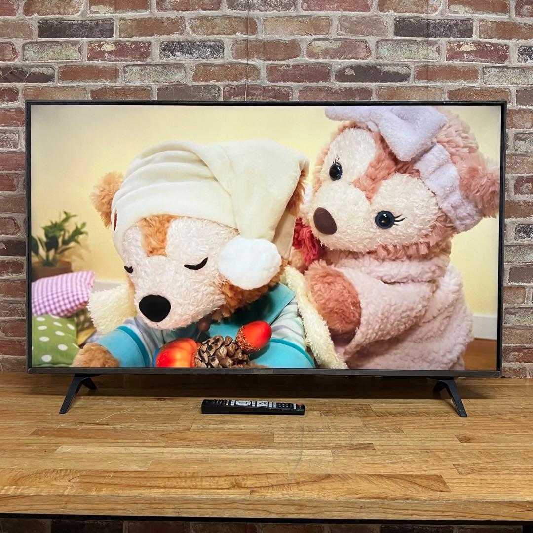 2023年製！LG 50V型 4K液晶テレビ 50UR8000PJB 動画アプリ