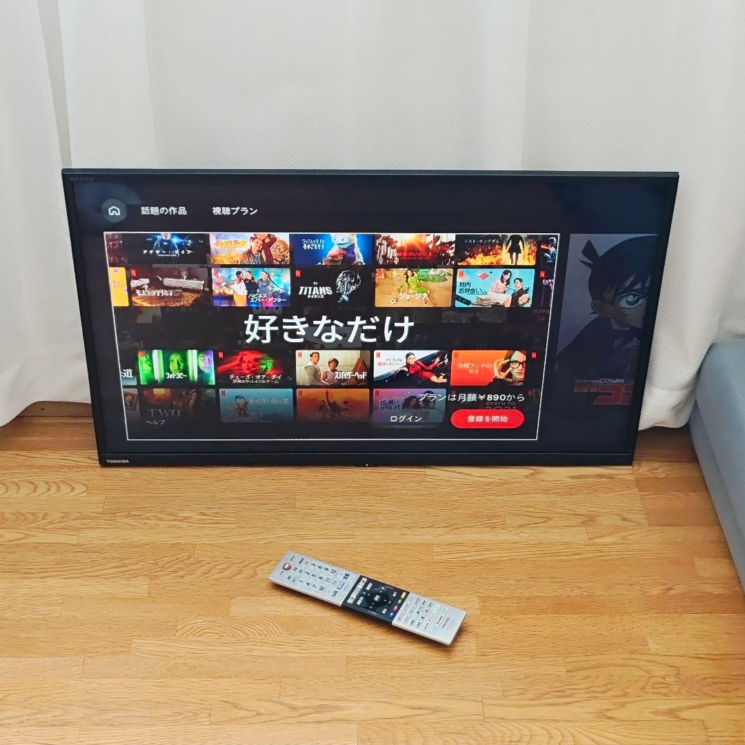 TOSHIBA 東芝 32型 スマートテレビ ネット動画 2023年製