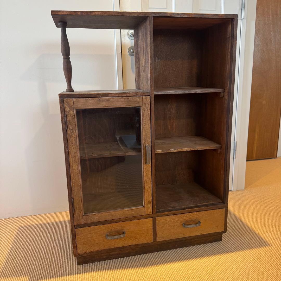 レトロ家具／収納棚 本棚