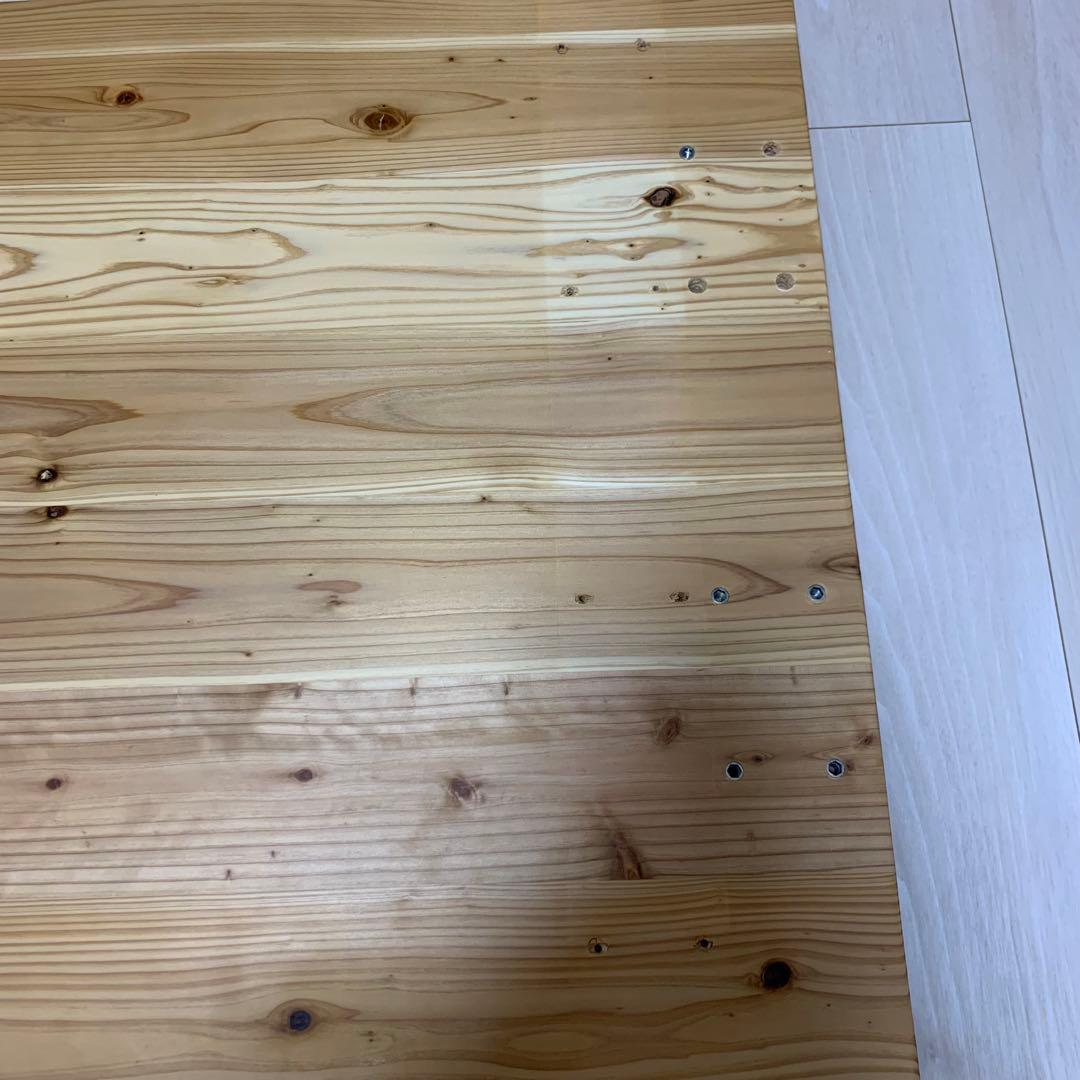 【訳あり特価】KANADEMONO THE TABLE ラバーウッド デスク