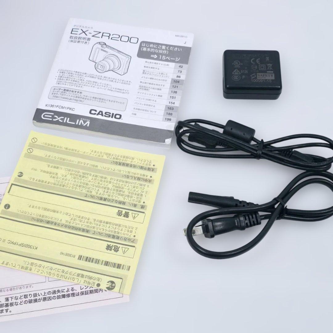 CASIO EXILIM EX-ZR200 ジャンク レンズエラー カシオ