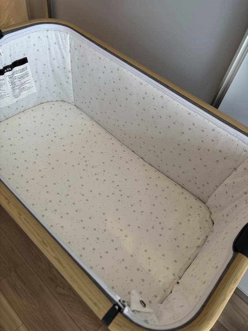 【美品/2024年製】ベビーベッドHZDMJ