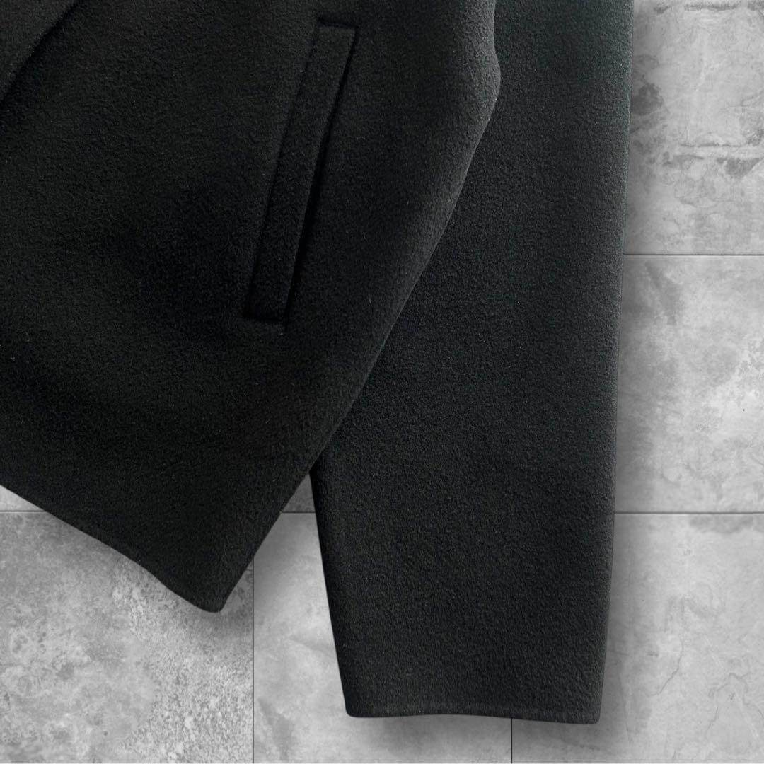 crewre クルーレ 2wayウールリバーショートコート サイズ3 ブラック