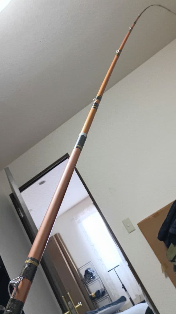 4本継ぎ石鯛竿5.2m&4.7mまとめて２本！グラス製