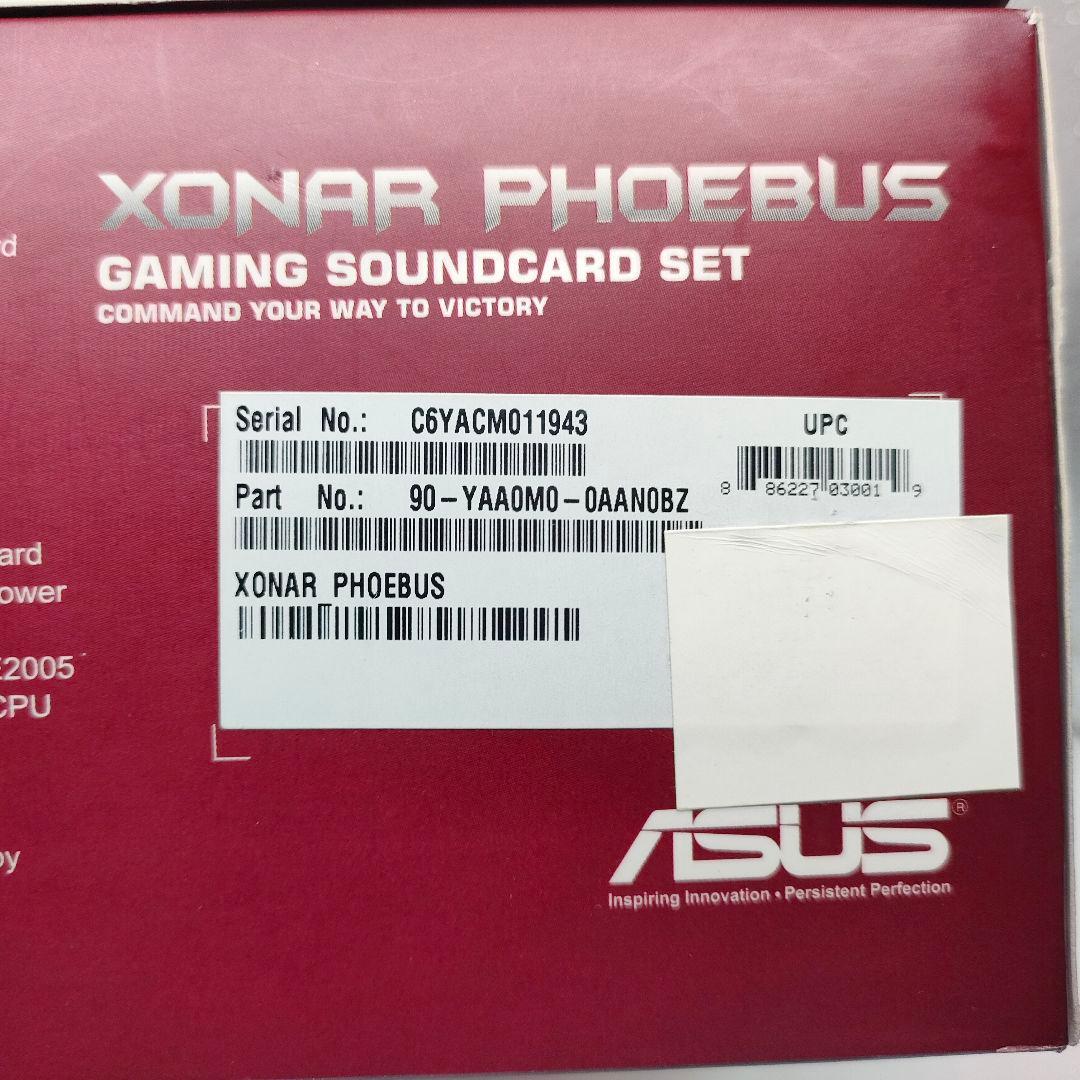 その他 ASUSTek Xonar Phoebus GAMING sound card