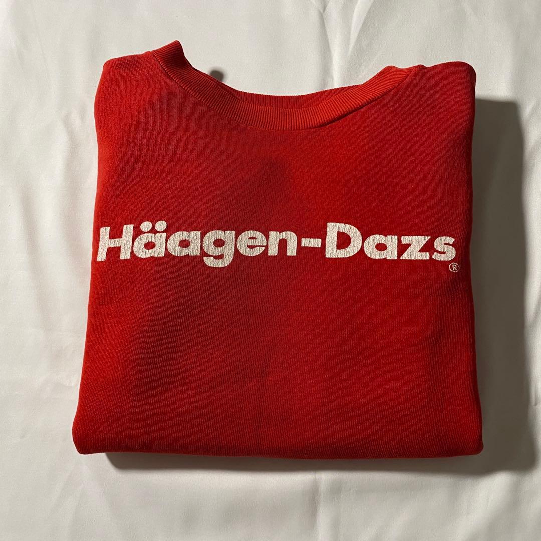 トップス Russell Haagen-Dazs 80s Red Sweatshirt