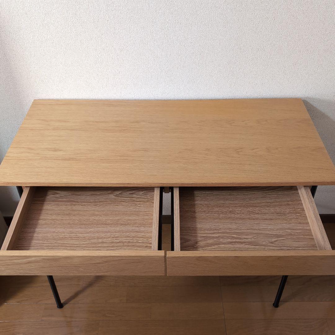 Anthem アンセム デスク ナチュラル 幅 100cm 奥行 45cm