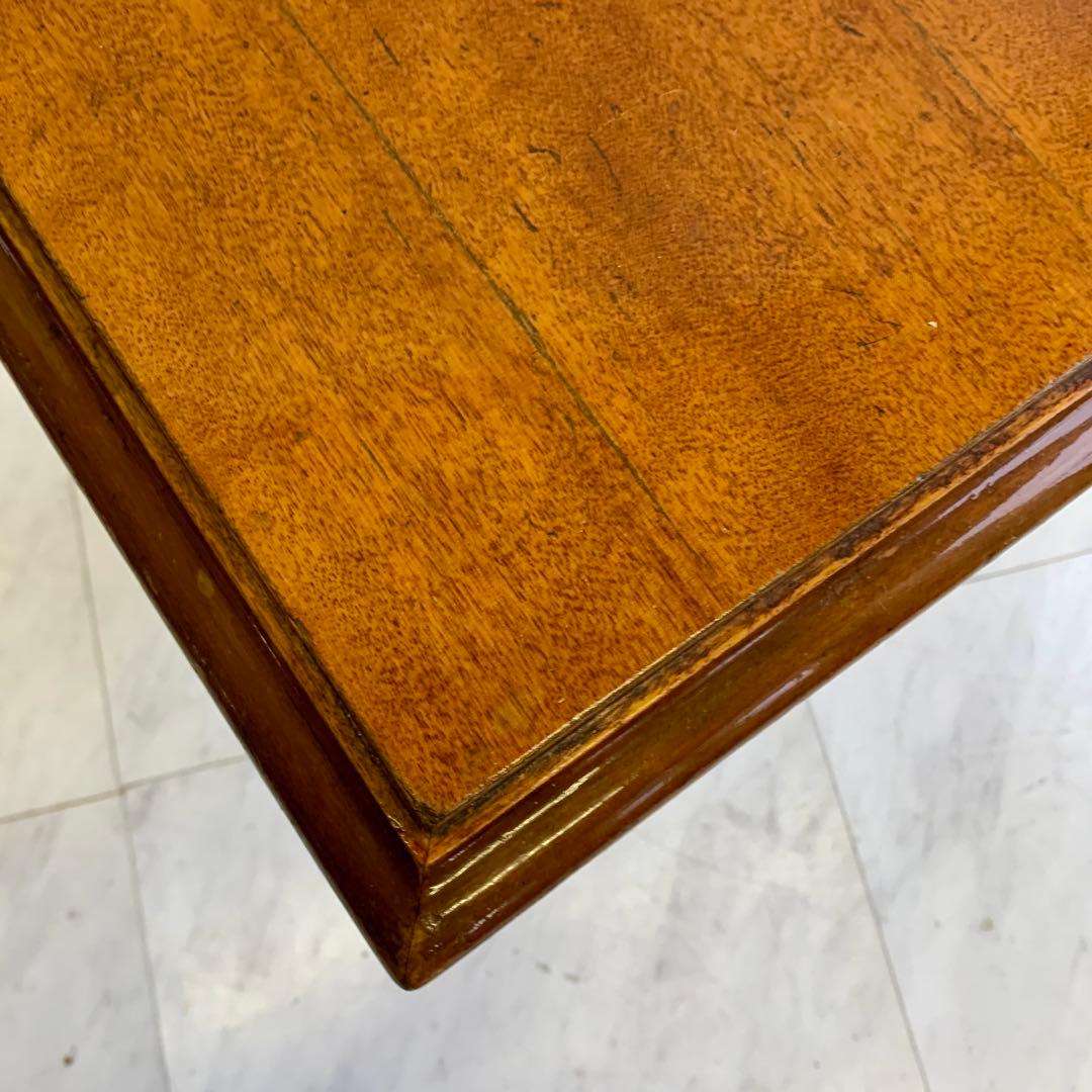 ヴィンテージ 木製 サイドテーブル レトロ 喫茶店 カフェテーブル ①